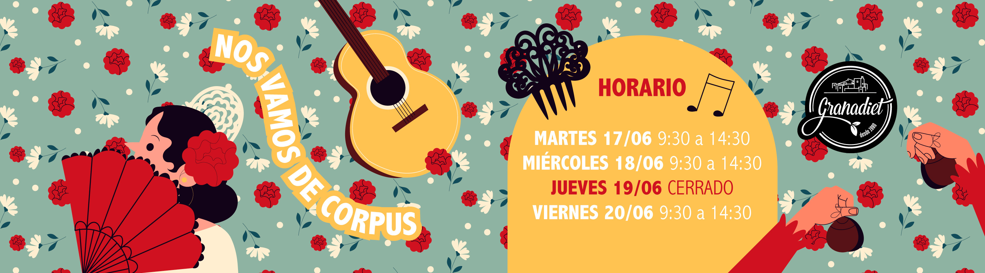 Horario Corpus 2025